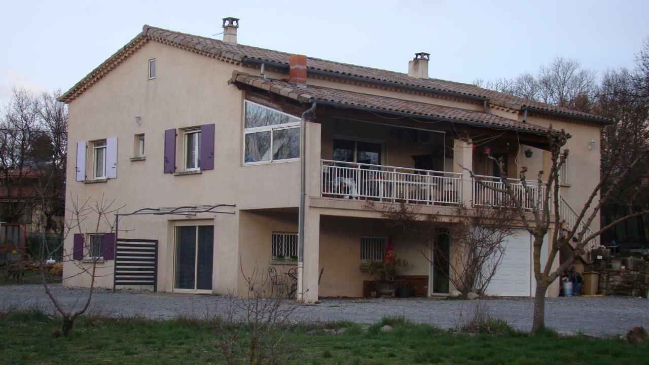 Appartement / Gite Les Papillons Lablachère Exterior foto